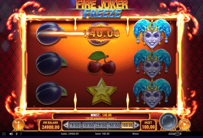 Screenshot 2 van Fire Joker Freeze